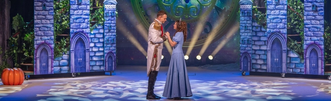 Постер Хрустальная туфелька Золушки