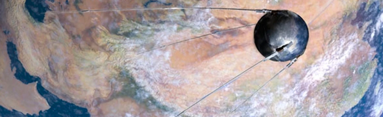 Постер Космическая история России в Мурманске