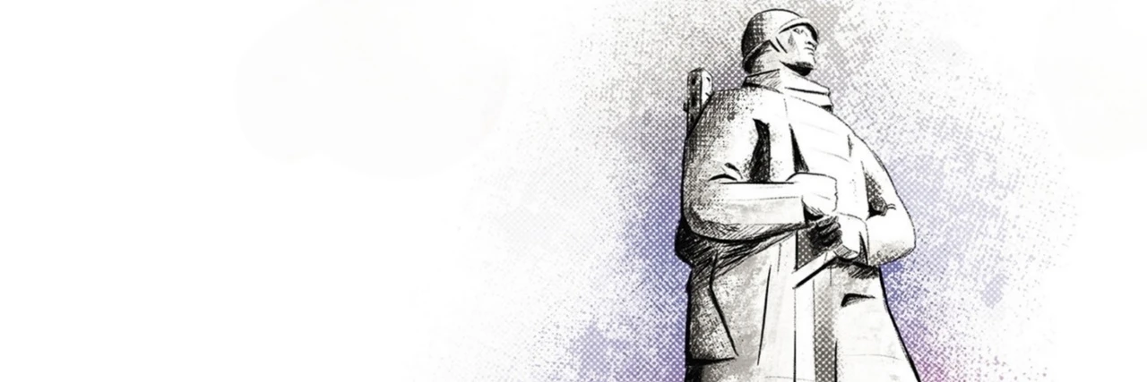 Постер Стоит над горою Алёша в Мурманске