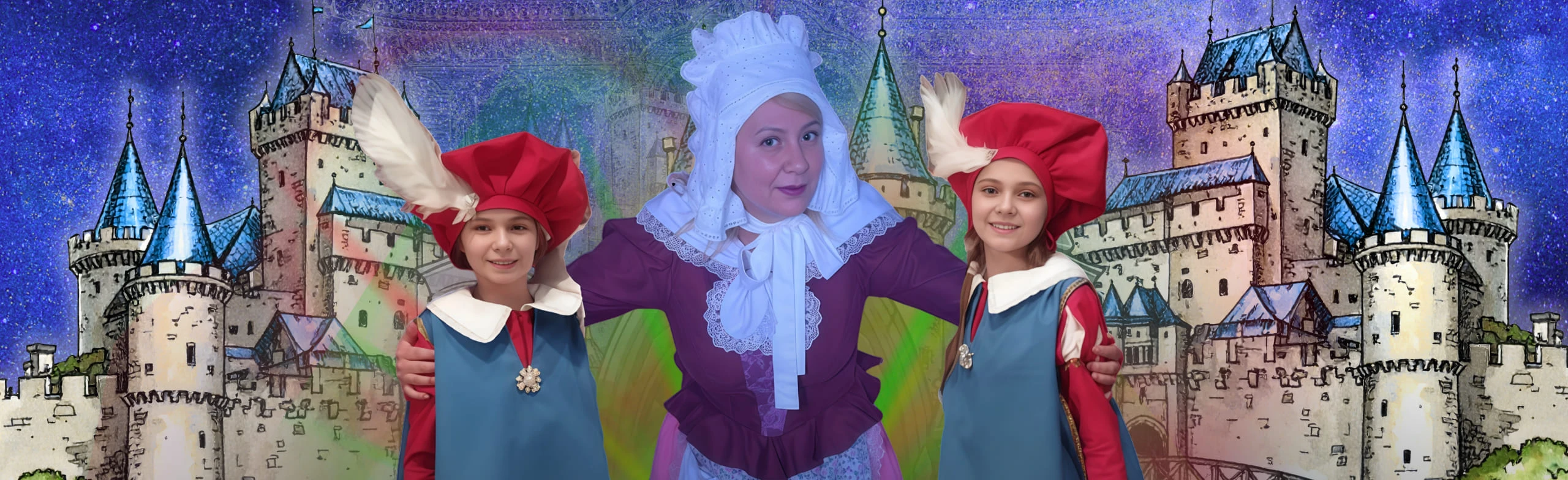 Постер Зимняя сказка в Королевстве кривых зеркал в Нижнем Новгороде