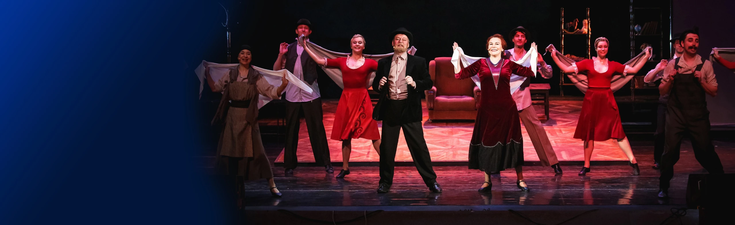 Постер Еврейское счастье. Спектакль. в Нижнем Новгороде