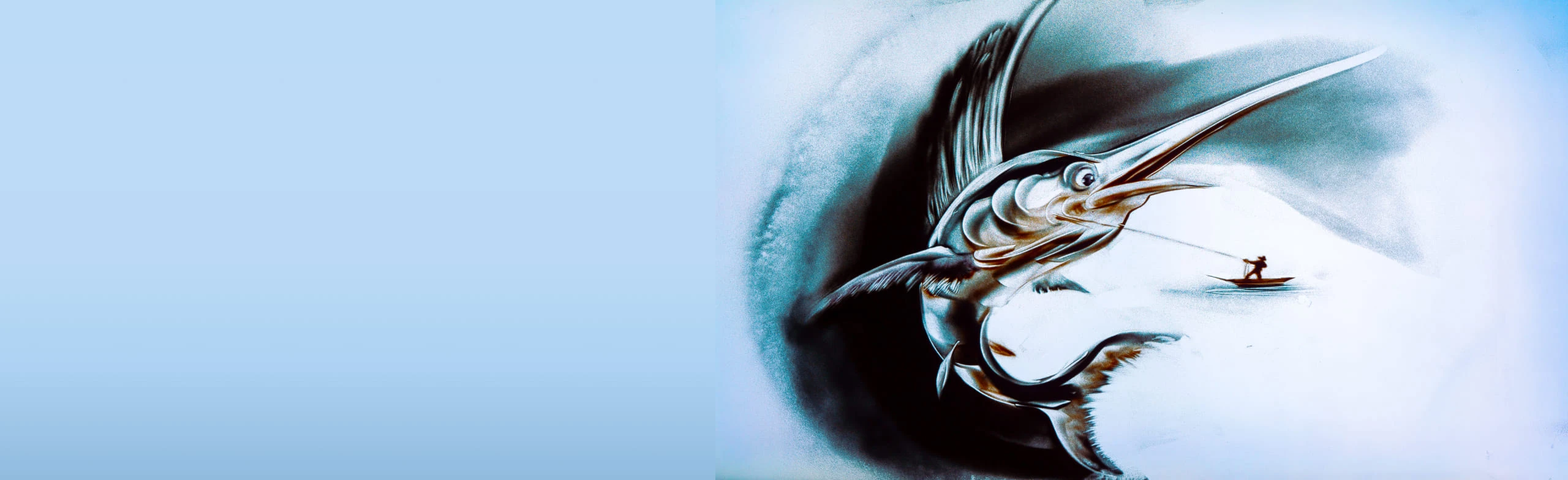 Постер Старик и Море: Музыкально-песочный спектакль в Нижнем Новгороде