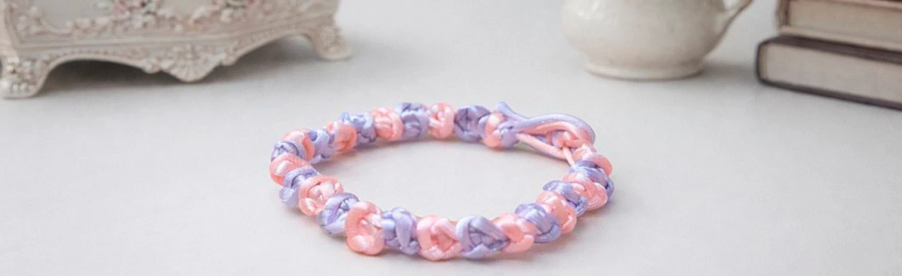 Постер Браслет в технике макраме. Мастер-класс в Новосибирске