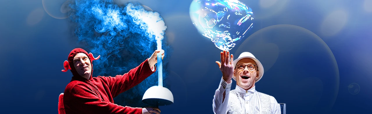 Постер Испанский театр мыльных пузырей CLINC (Порт-Авентура) в Новосибирске