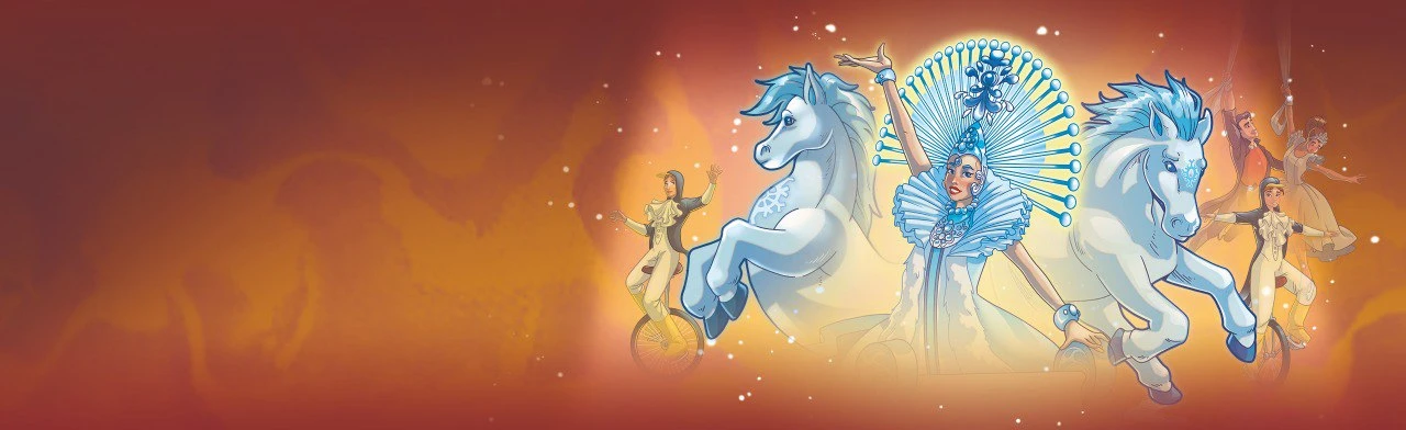 Постер Снежная Королева на льду