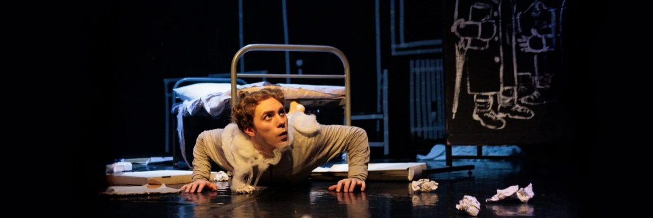 Постер Ф. Кафка "Превращение" Фарс-читакль в Петрозаводске