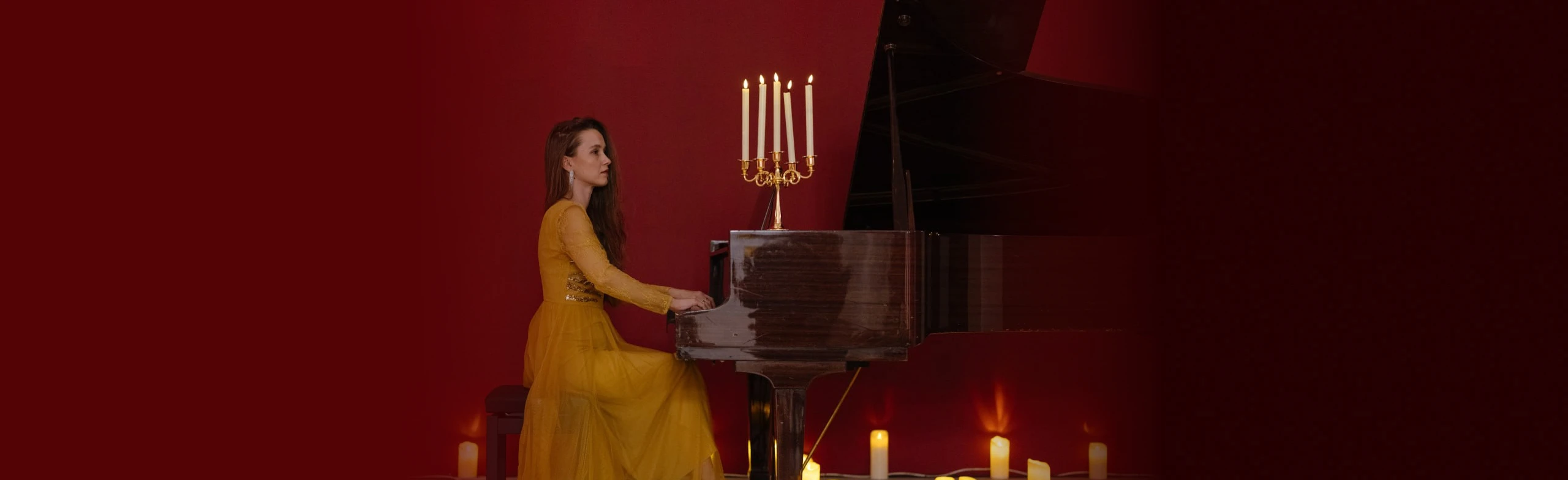 Постер Магия свечей. Саундтреки к фильмам: Гарри Поттер, 1+1, Интерстеллар