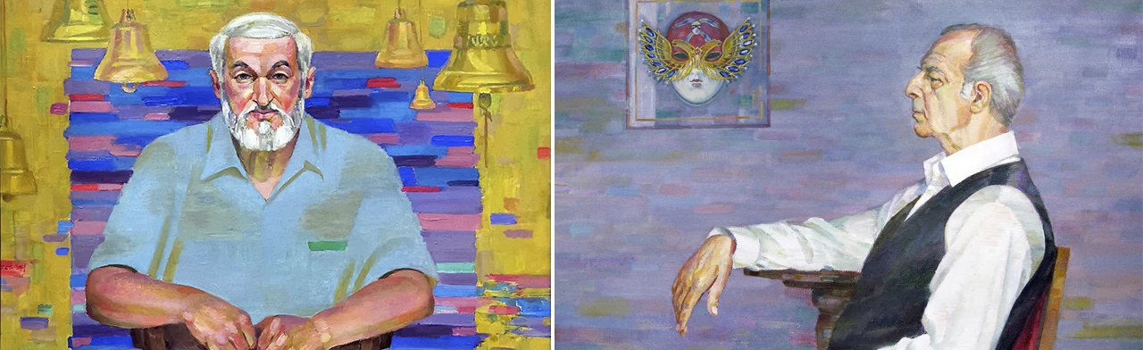 Постер Юбилейная выставка А. М. Курманаевского «Преодоление» в Ростове-на-Дону