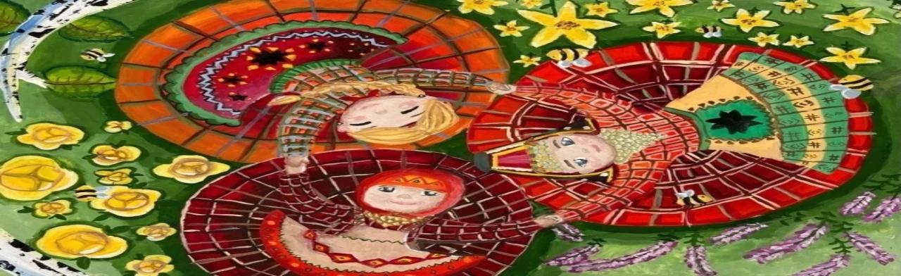 Постер Дружный хоровод. Арт-мастерская в Ростове-на-Дону