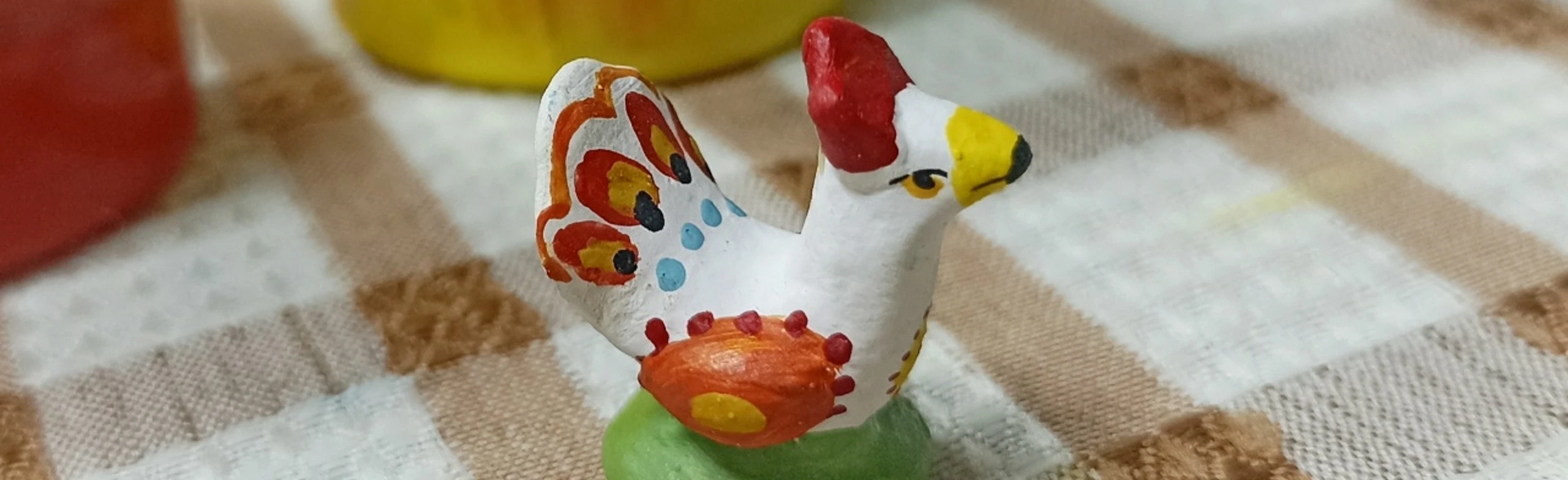 Постер Изготовление Дымковской игрушки