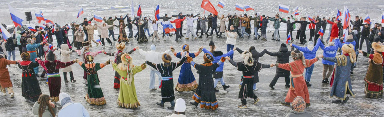 Постер Народов много - Родина одна. Познавательный час в Саранске