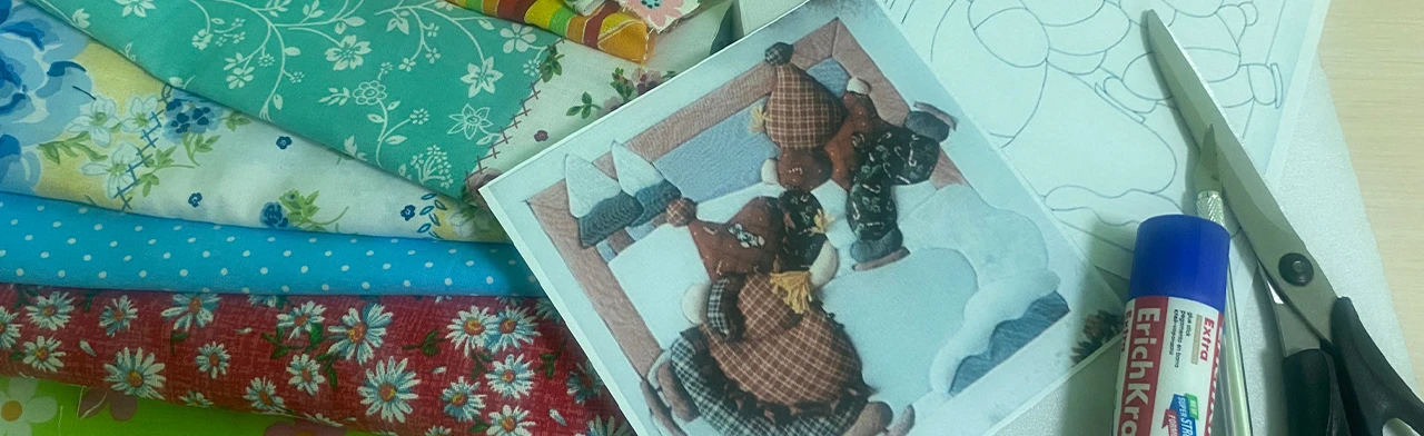 Постер Кинусайга, или пэчворк без иглы. Цикл мастер-классов в Саранске