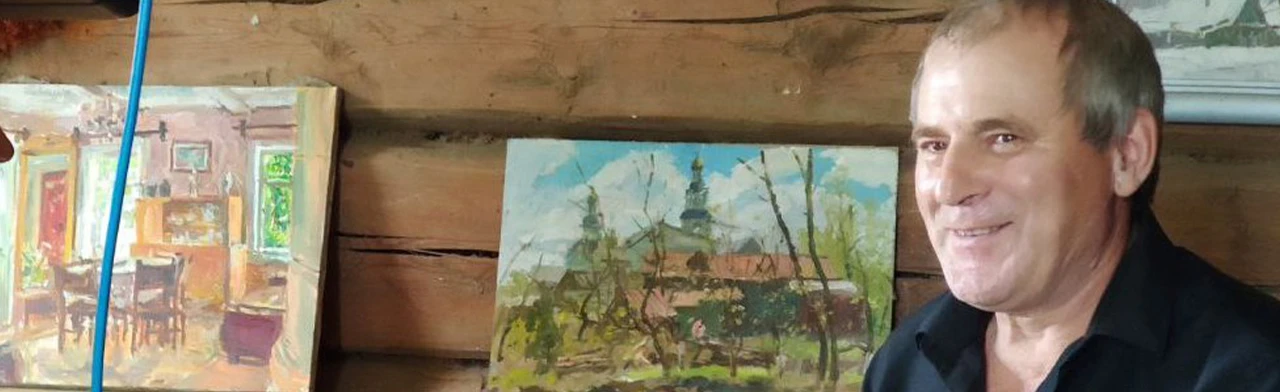 Постер Очарование красотой. Выставка Бикбаева Хафиза Ибятулловича в Саранске