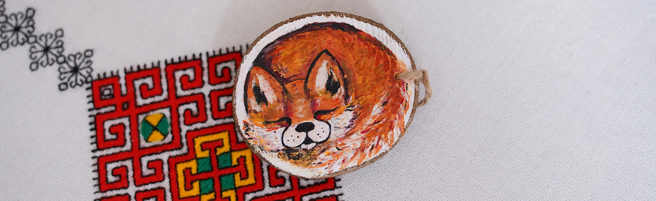 Постер Уютные лисички. Мастер-класс в Саранске