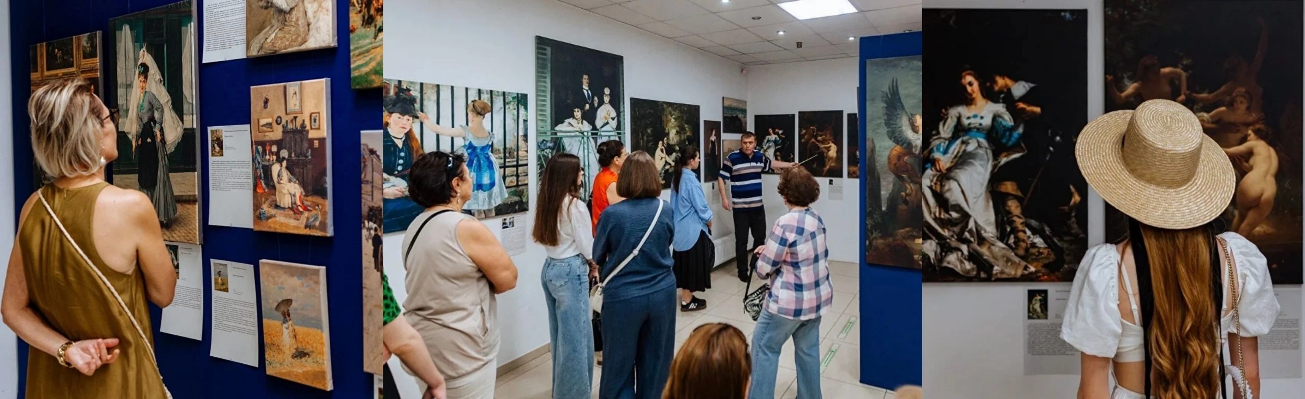 Постер От Моне до Сезанна: 150 лет импрессионизму. Выставка репродукций картин в Саратове