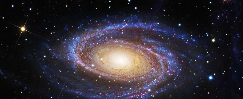 Постер Звездные острова Вселенной - галактики. Планетарий в Самаре