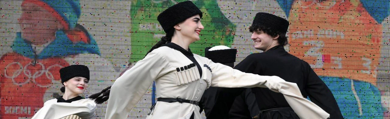 Постер Отчетный концерт ансамбля кавказского танца Роква в Сочи