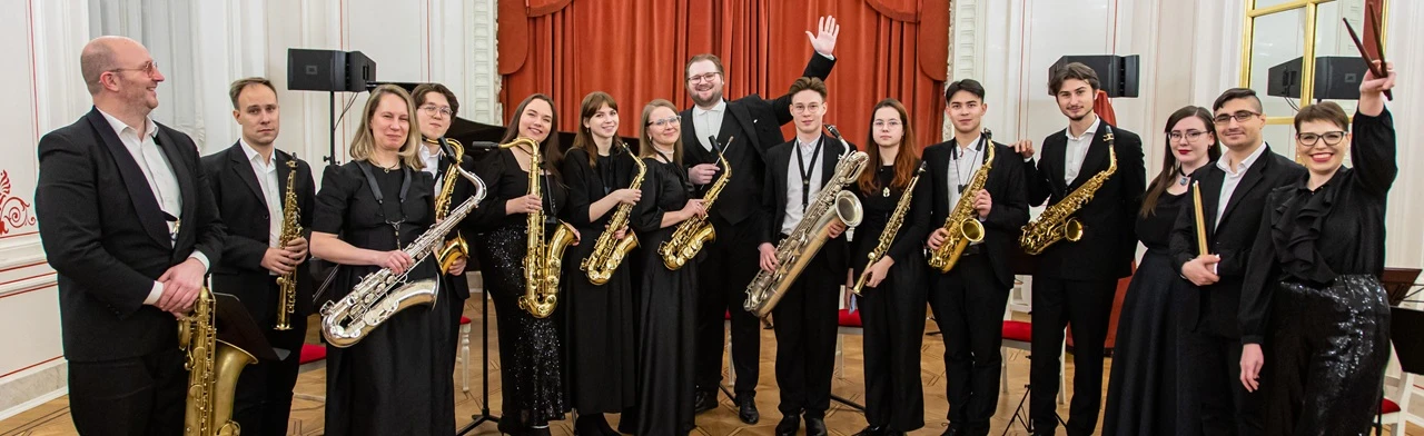 Постер Санкт-Петербургский оркестр саксофонов. Концерт ШЕДЕВРЫ МИРОВОЙ КЛАССИКИ в Санкт-Петербурге