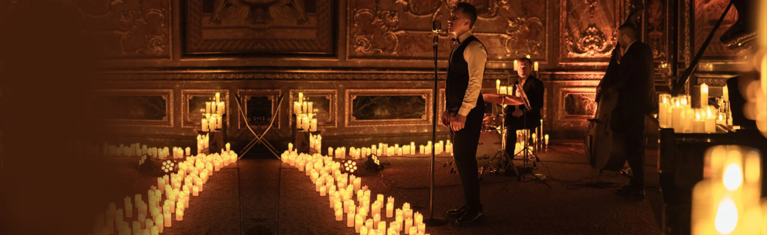 Постер МАГИЯ СВЕЧЕЙ. «L.O.V.E. Романтический джаз в особняке» в Санкт-Петербурге