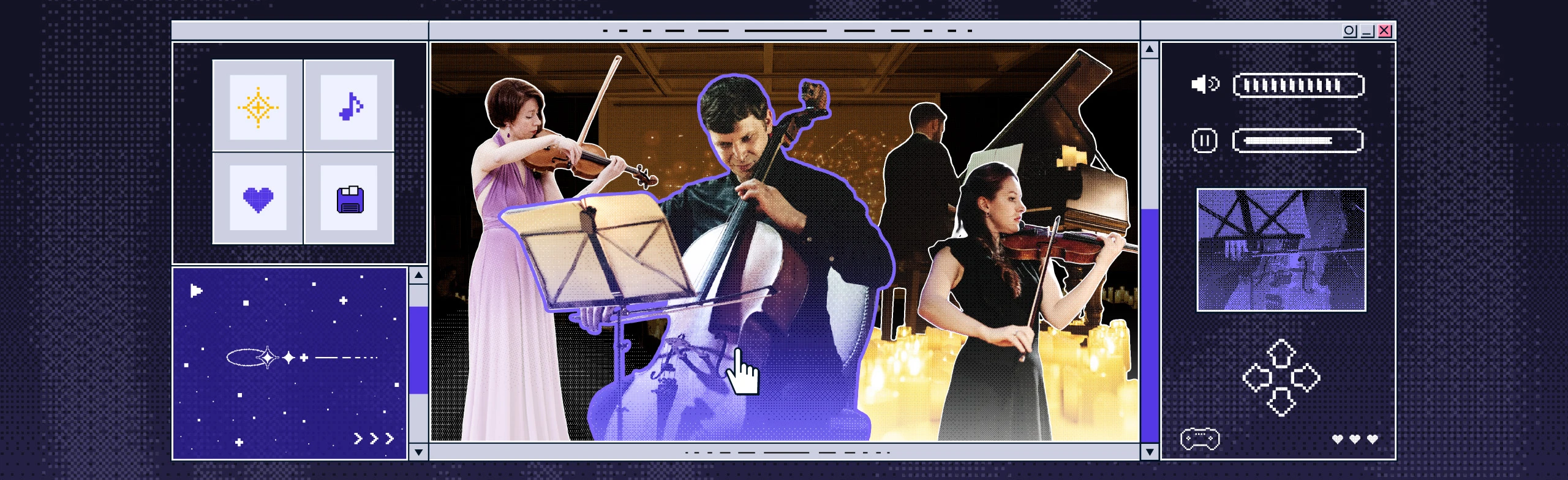 Постер Саундтреки из Видеоигр при свечах в Санкт-Петербурге