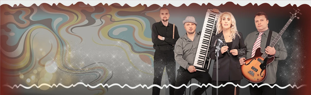 Постер RETRO ROMANTIC JAZZ на крыше Невского — ХИТЫ ХХ ВЕКА — Праздничная ретро вечеринка с фуршетом в музее в Санкт-Петербурге