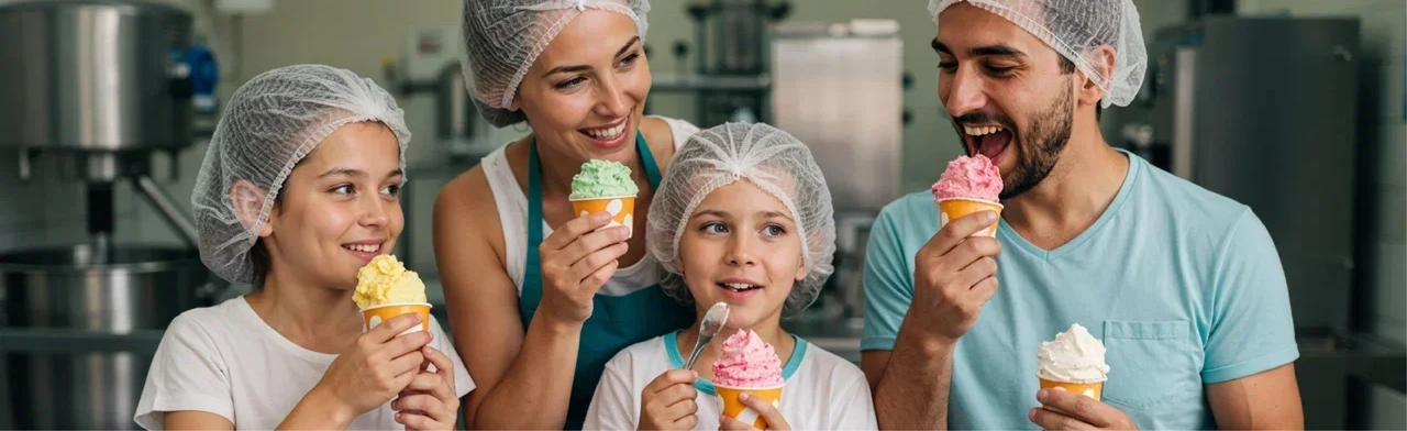 Постер Экскурсия на Фабрику Джелато с дегустацией в Санкт-Петербурге