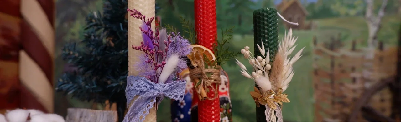 Постер Мастер-класс "Создание особой свечи из вощины" в Санкт-Петербурге