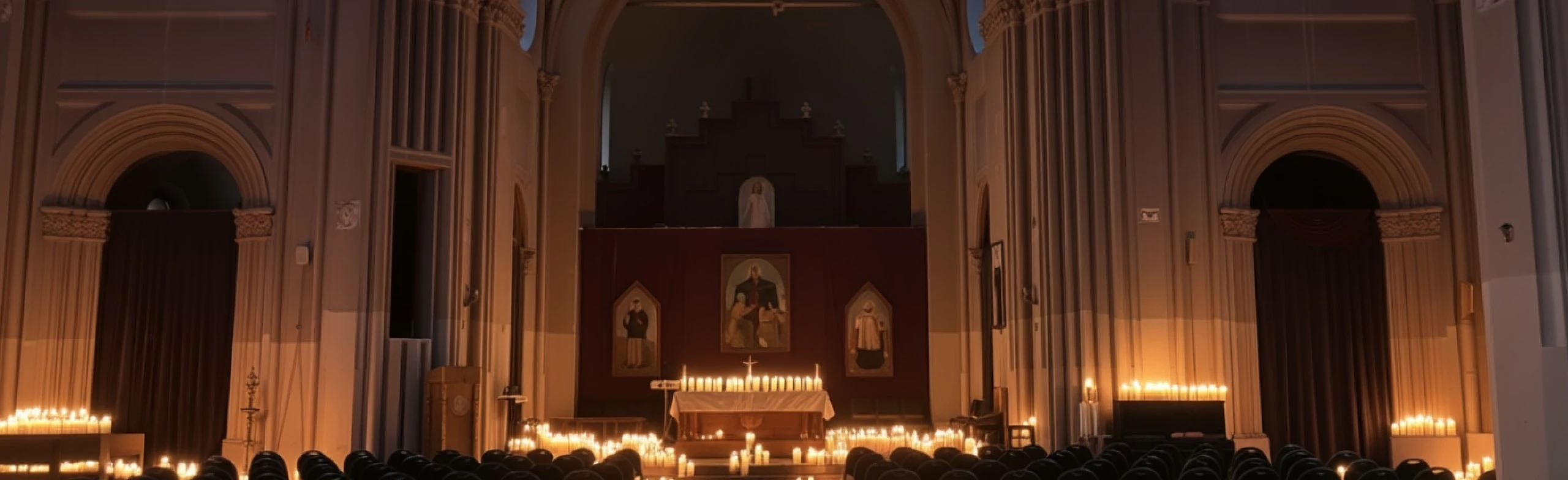 Постер Орган при свечах: рок-хиты, саундтреки, шедевры классики в Санкт-Петербурге