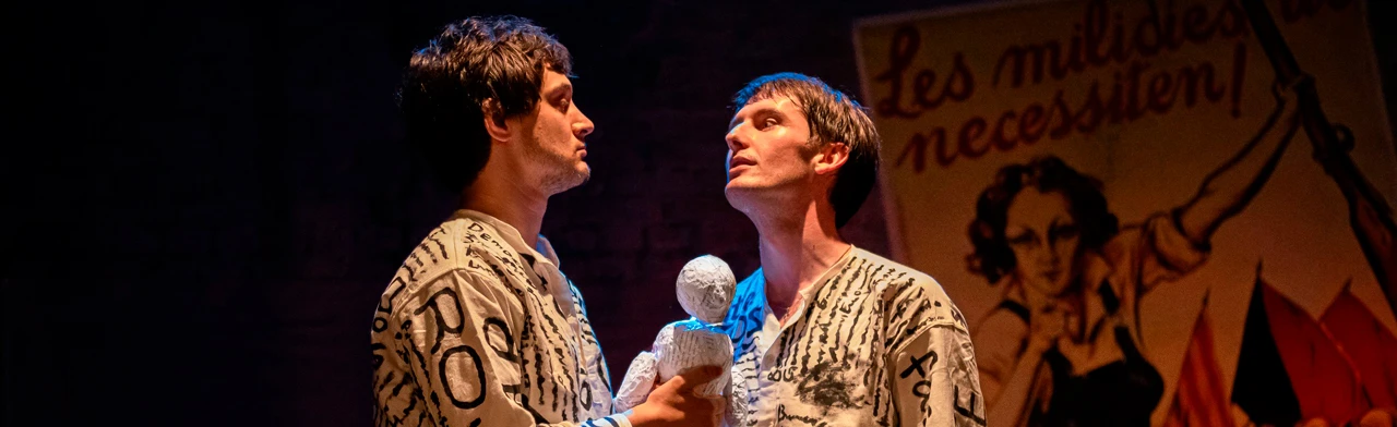 Постер Оруэлл. Танго старых газет в Санкт-Петербурге