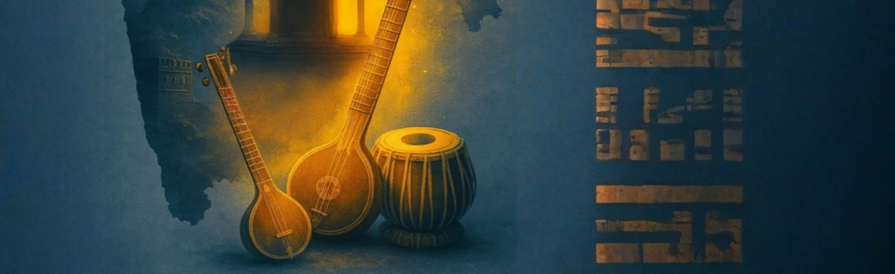 Постер МАГИЯ ИНДИЙСКОЙ РАГИ ПРИ СВЕЧАХ. КОНЦЕРТ-МЕДИТАЦИЯ в арт-пространстве «Фабрика» в Санкт-Петербурге