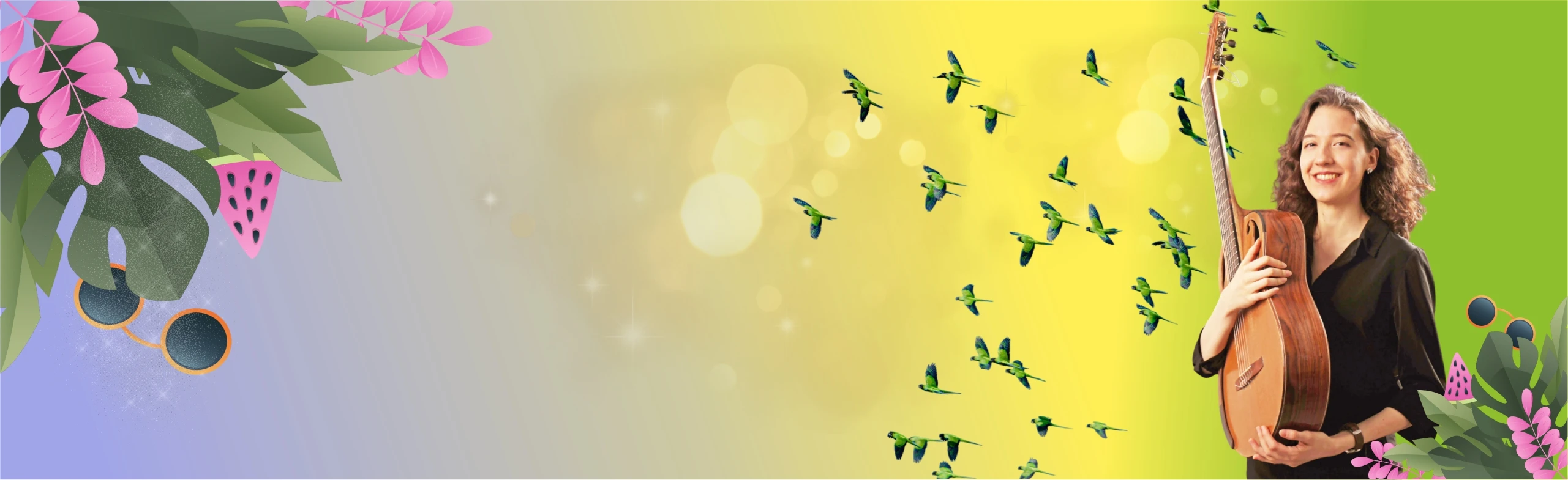 Постер Завтра лето! Классика — гитара: концерт во дворце на Невском. Салонный вечер с фуршетом в Музее ностальгии в Санкт-Петербурге