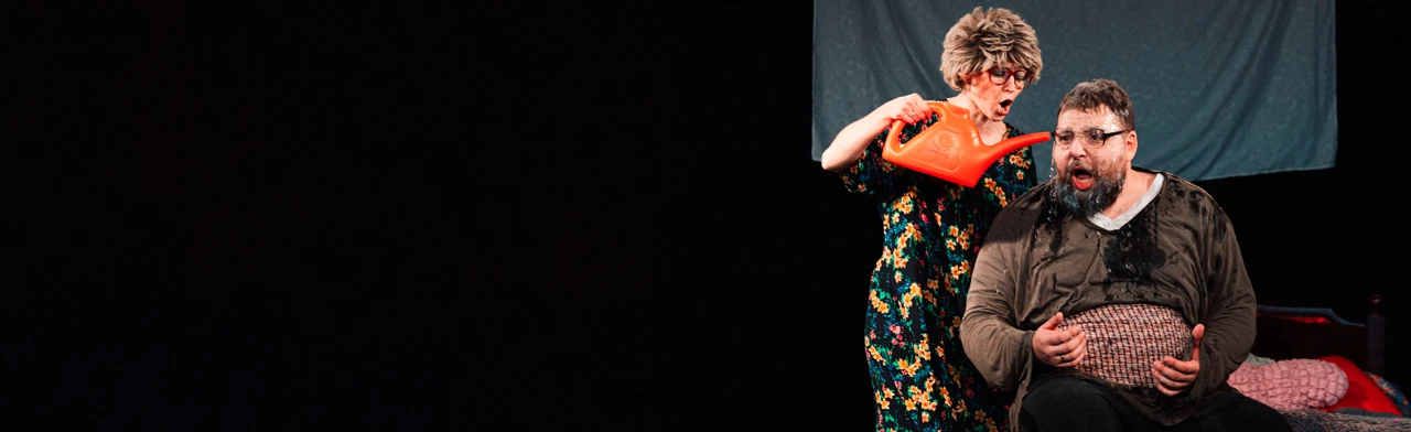 Постер Спектакль "Убей меня, голубчик!" в Санкт-Петербурге