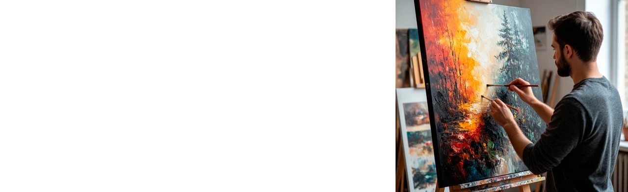 Постер Мастер-класс "ЖИВОПИСЬ МАСЛОМ" в Санкт-Петербурге