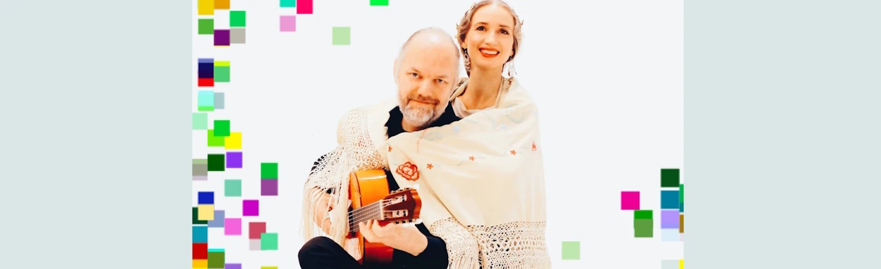 Постер Космическая гитара Фламенко в Санкт-Петербурге