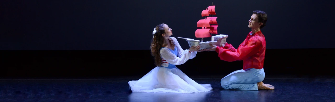 Постер Балетный спектакль "Алые паруса" в Санкт-Петербурге