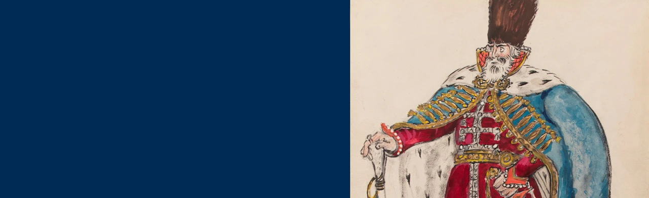 Постер Выставка "Мстислав Добужинский. К 150-летию художника. Живопись, графика и книги из частных коллекций". в Санкт-Петербурге