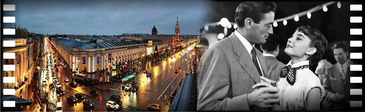 Постер Романтика кино — фортепианные импровизации на крыше Невского: пианист-виртуоз Илья Гончаров. Киновечеринка с фуршетом в музее в Санкт-Петербурге