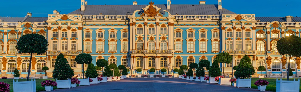 Постер Янтарная комната и личные покои Романовых в Санкт-Петербурге