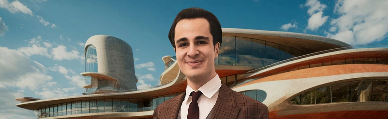 Постер Даниил Ведерников. Архитектурные утопии ХХ века. в Санкт-Петербурге