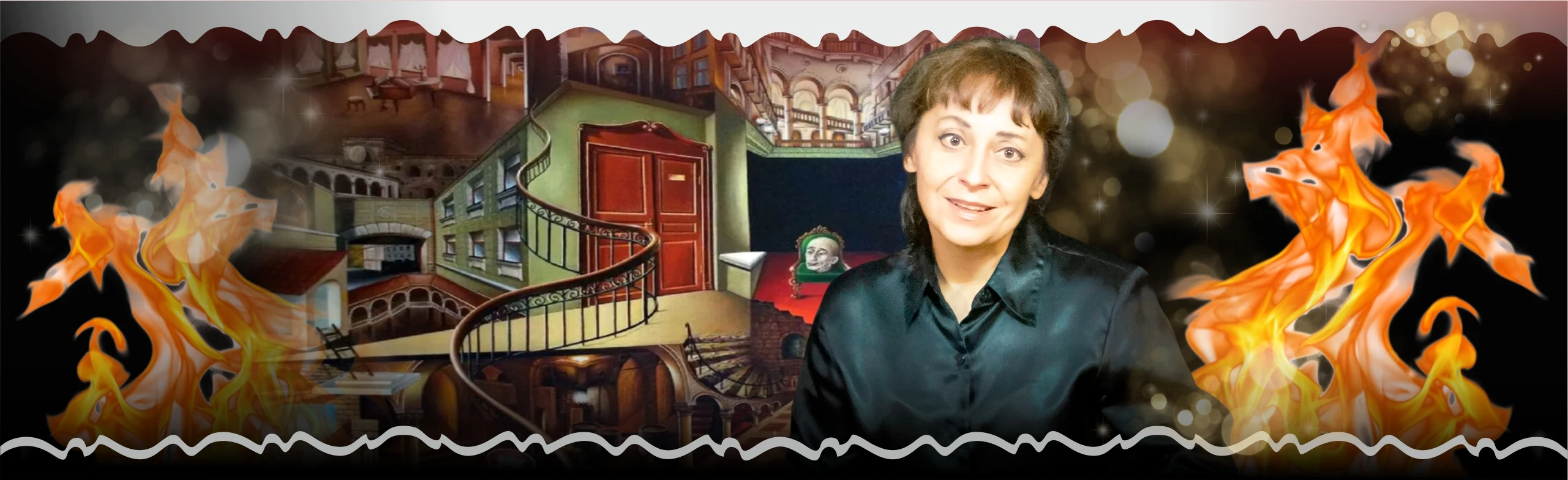 Постер МАСТЕР И МАРГАРИТА — Булгаков — моноспектакль во дворце на Невском в Музее ностальгии в Санкт-Петербурге