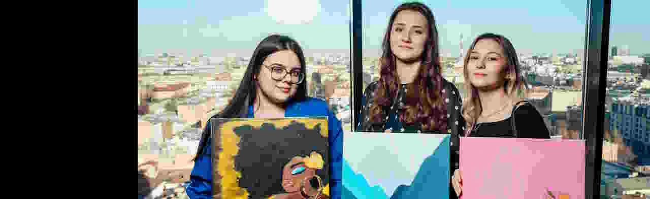 Постер Арт-вечеринка Artvibes. Рисуем акрилом на холсте в ресторане "Be Italian Bistro" в Санкт-Петербурге