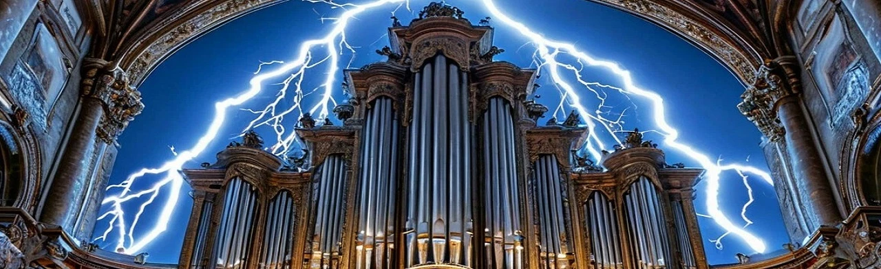 Постер Рок-хиты и саундтреки на органе при свечах. Toп-15 в Санкт-Петербурге