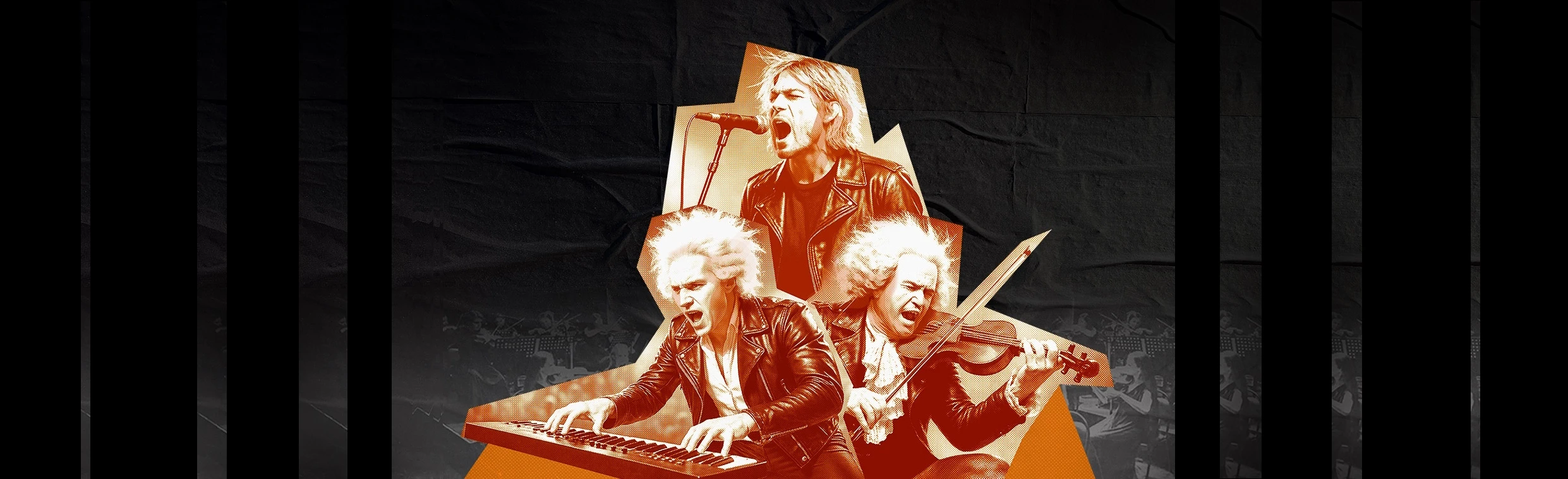 Постер Симфо-Рок-Шоу Легенды Русского и Мирового рока в Томске