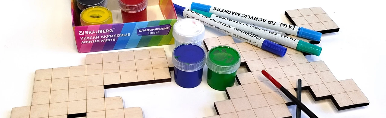 Постер Мастер-класс. Раскраска инструментов Minecraft