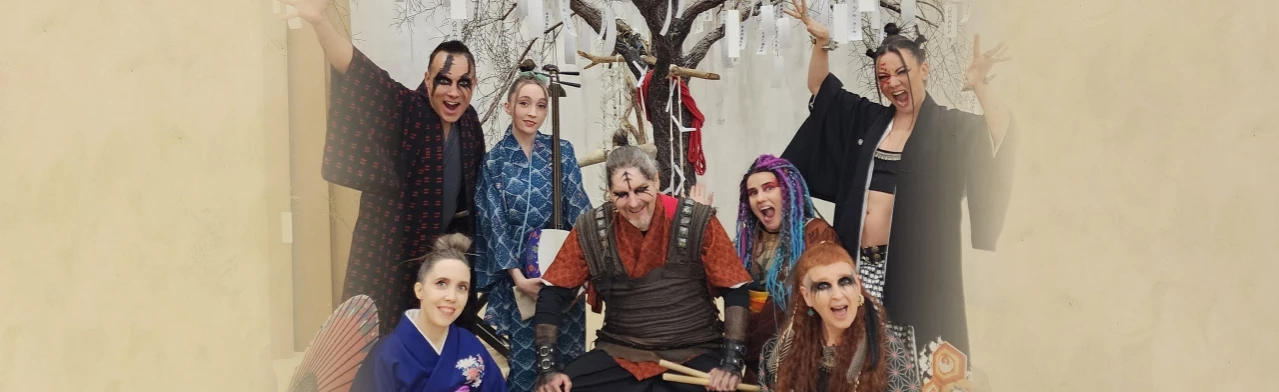 Постер Шоу японских барабанов  "Taiko Drums Oo-Nami"