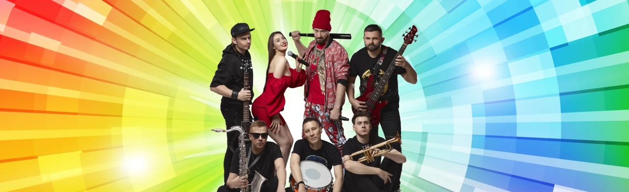 Постер Любимые хиты 90-х 00-х и 10-х в стиле СКА от Barney Barfly