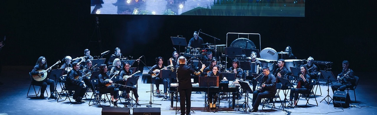 Постер Игры vs аниме: битва саундтреков