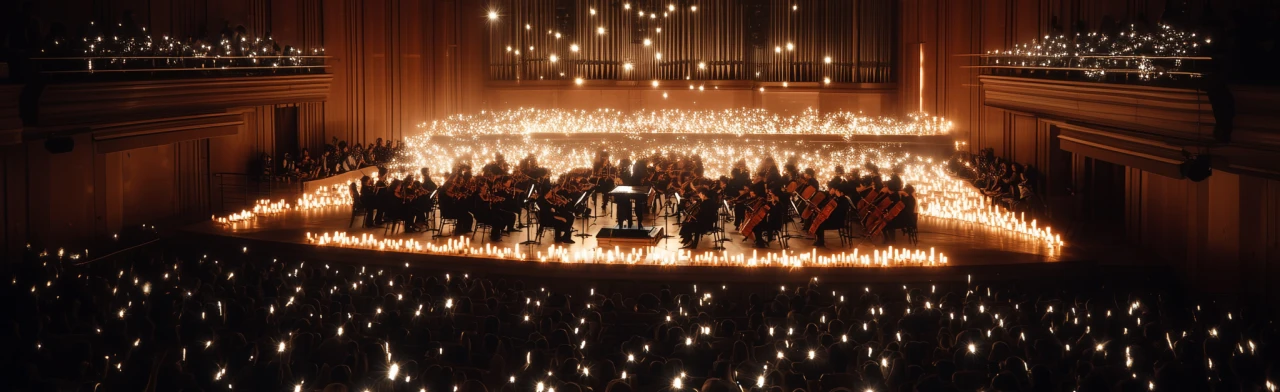 Постер Оркестр Cagmo. Симфония Imagine Dragons и Coldplay при свечах