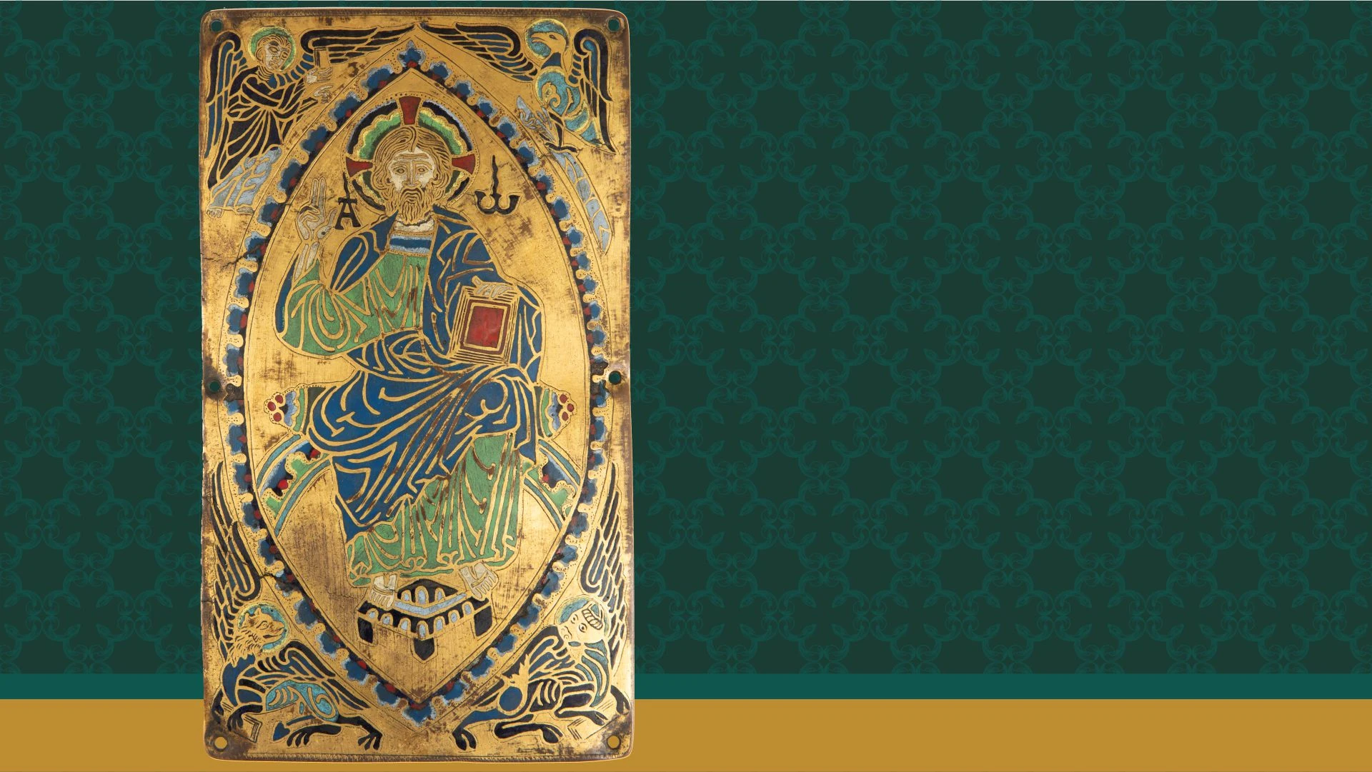 Постер Сокровища огненной живописи. 700 лет искусства лиможских эмалей. Выставка