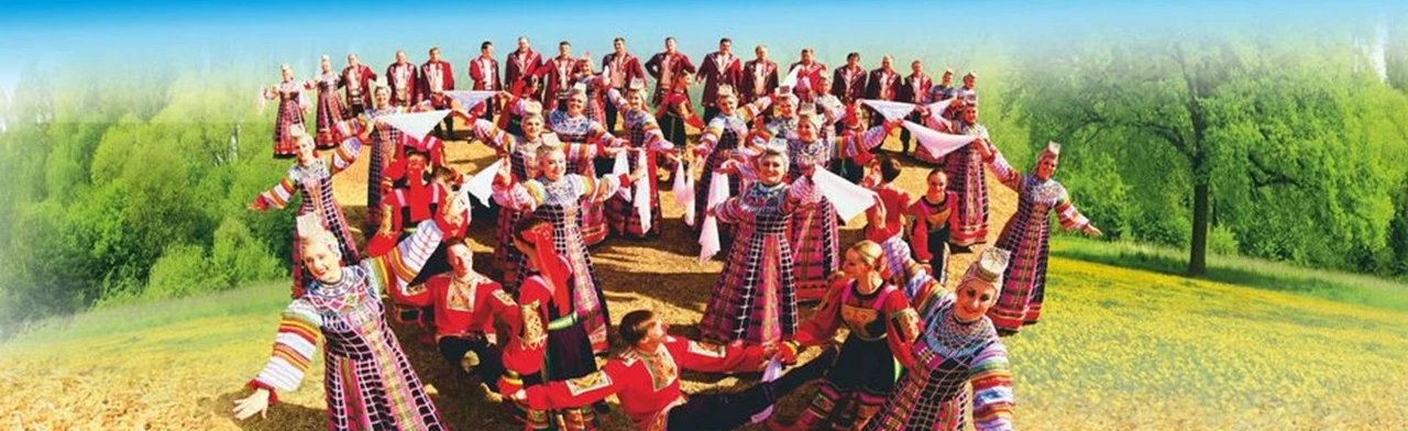 Постер Воронежский русский народный хор имени Массалитинова в Волгограде